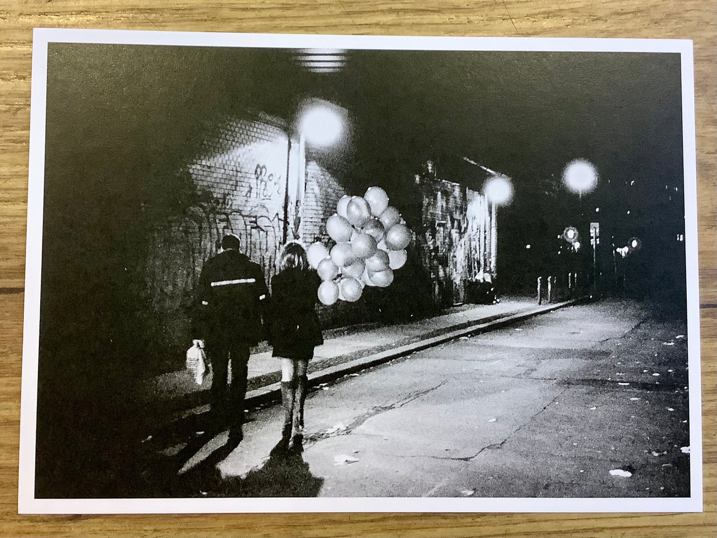 Postkarte „Berlin After Dark“ sw (Reister)°