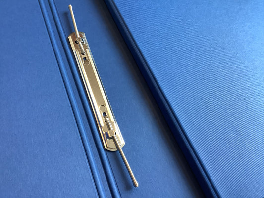 Präsentationsmappe Spiral-Schnellhefter Stripes