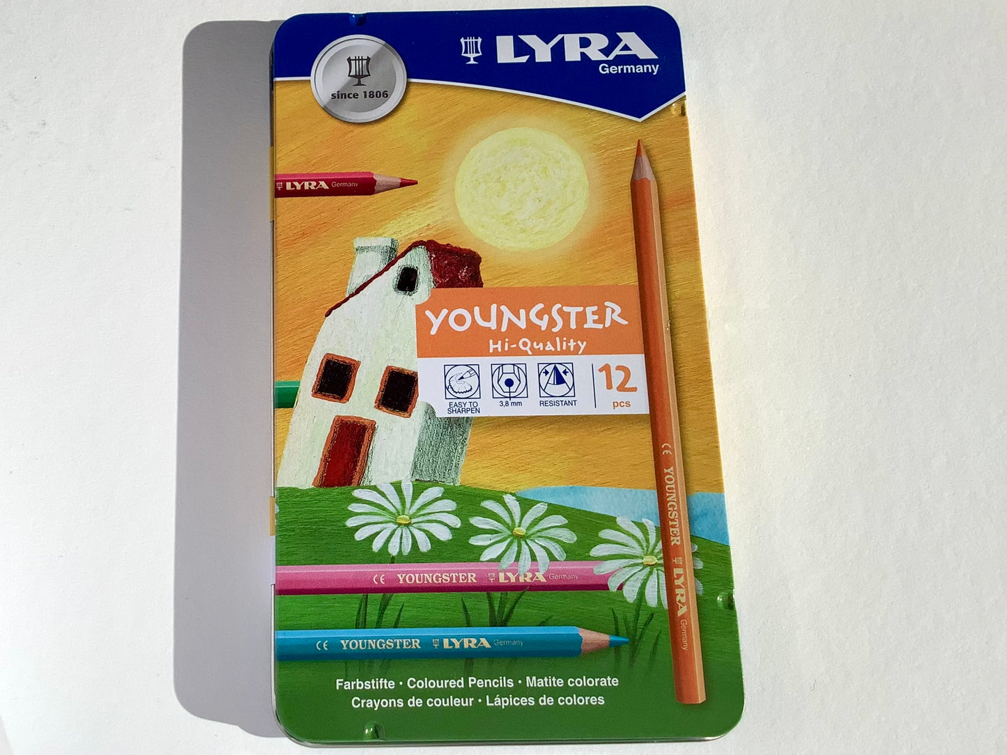 Lyra Youngster 12er Metall-Etui