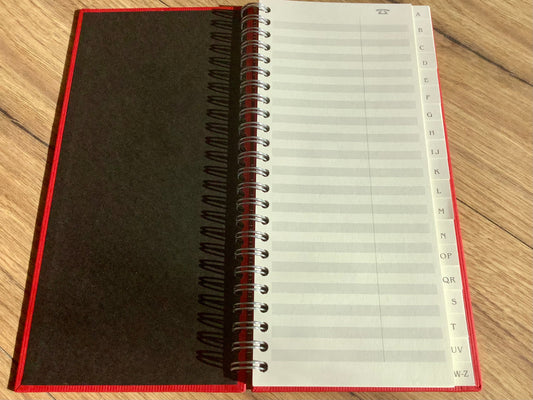 Telefonregister rot Berliner Bär