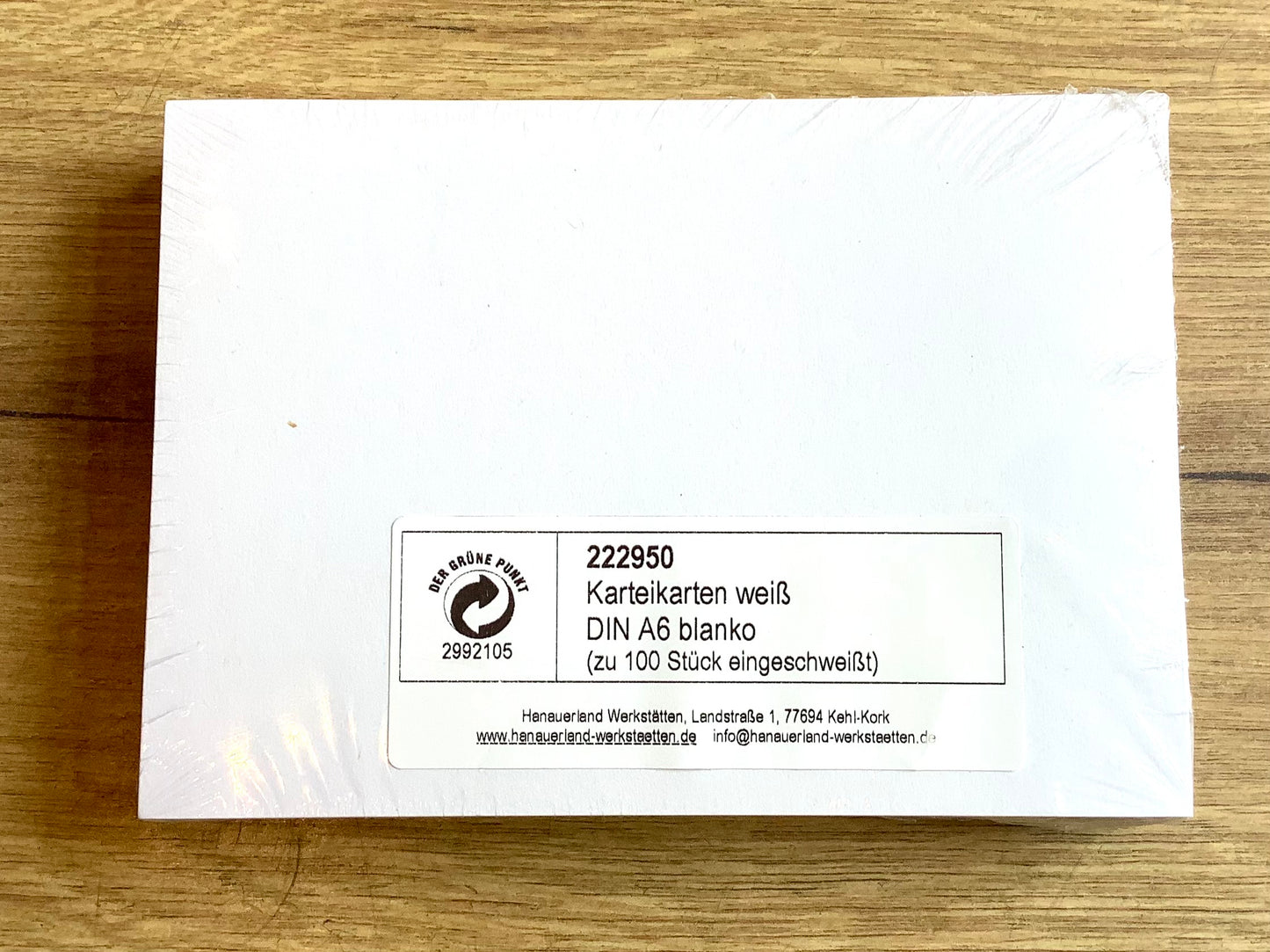 Karteikarten A6 blanko farbig 180g 100St°
