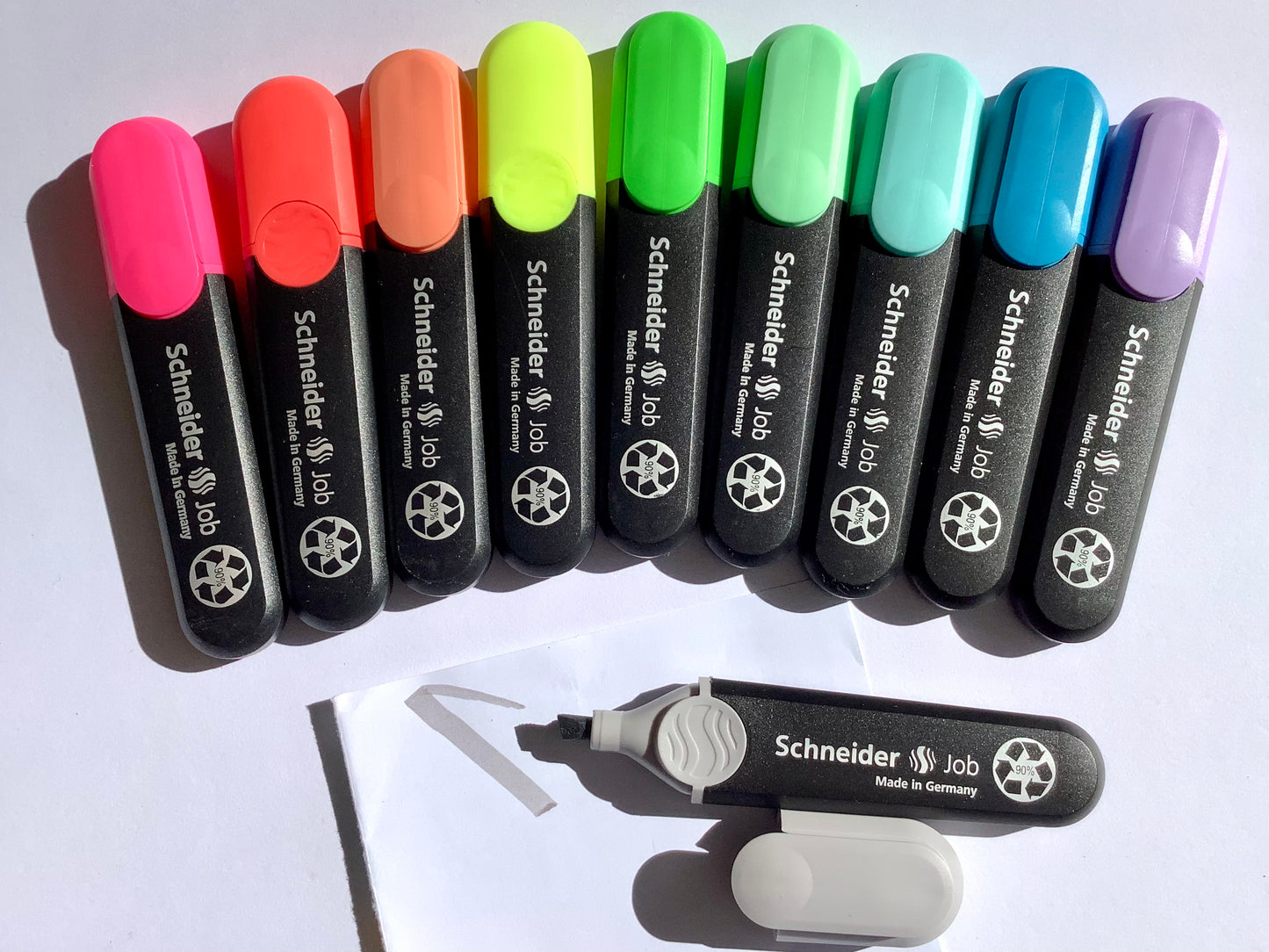 Textmarker "Job" 90% recycelt refillable°