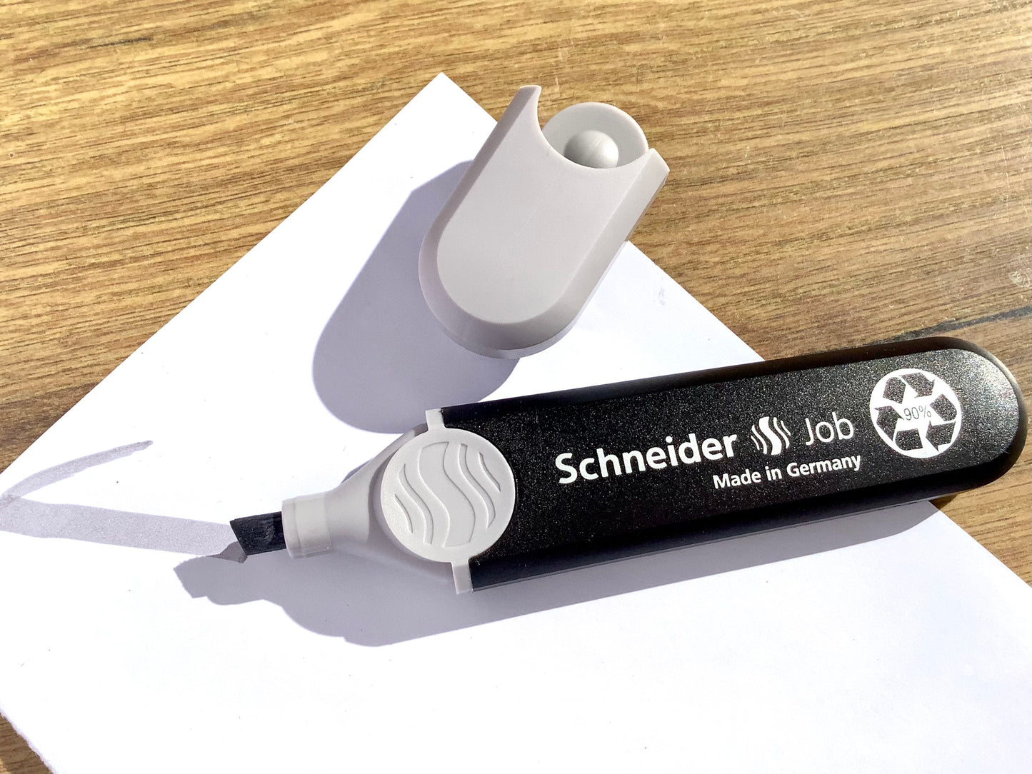 Textmarker "Job" 90% recycelt refillable°