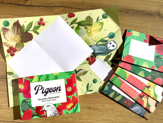 Briefpapier Set PigeonPosted Brieftauben°