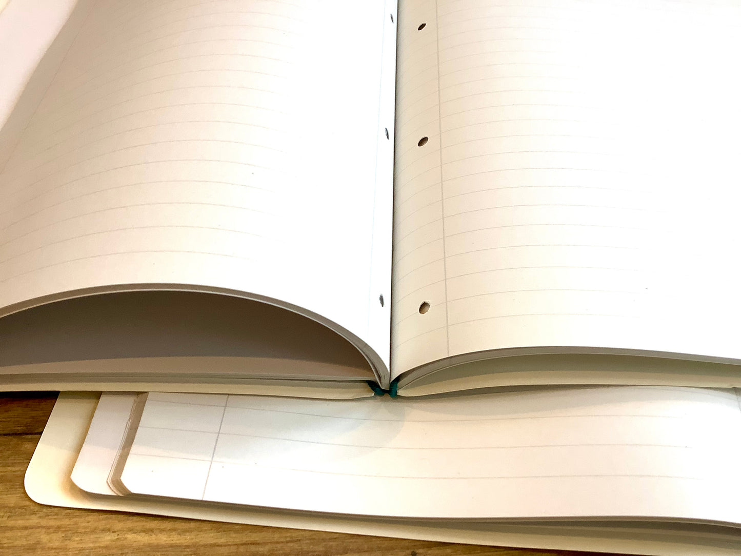 Notizheft A4 kariert/liniert GREENline Welle 2x80S.