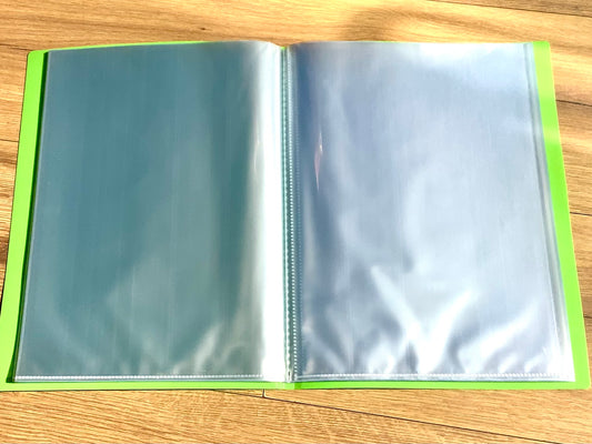 Zeugnismappe 50 Hüllen RC-PP forever hellgrün