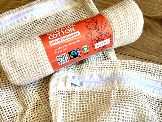 Wäschenetze Biobaumwolle 2St. fairtrade