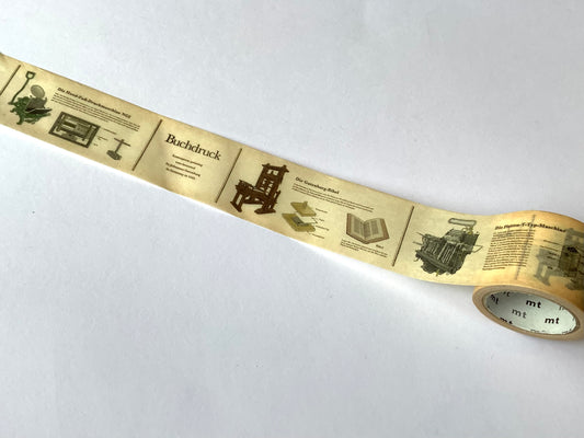 mt tape Berlin Limited Edition Buchdruck