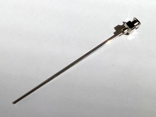 Feine Edelstahlkanüle 74 mm zum Befüllen v Füllerpatronen