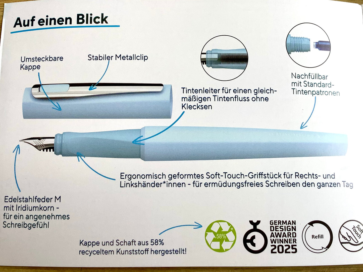 Füller Tomo Schneider recycled°