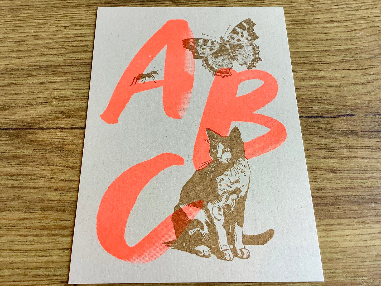 Postkarte Einschulung ABC (Togethery)