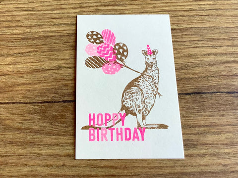 Mini-Karte Hoppy Birthday (Togethery) A8