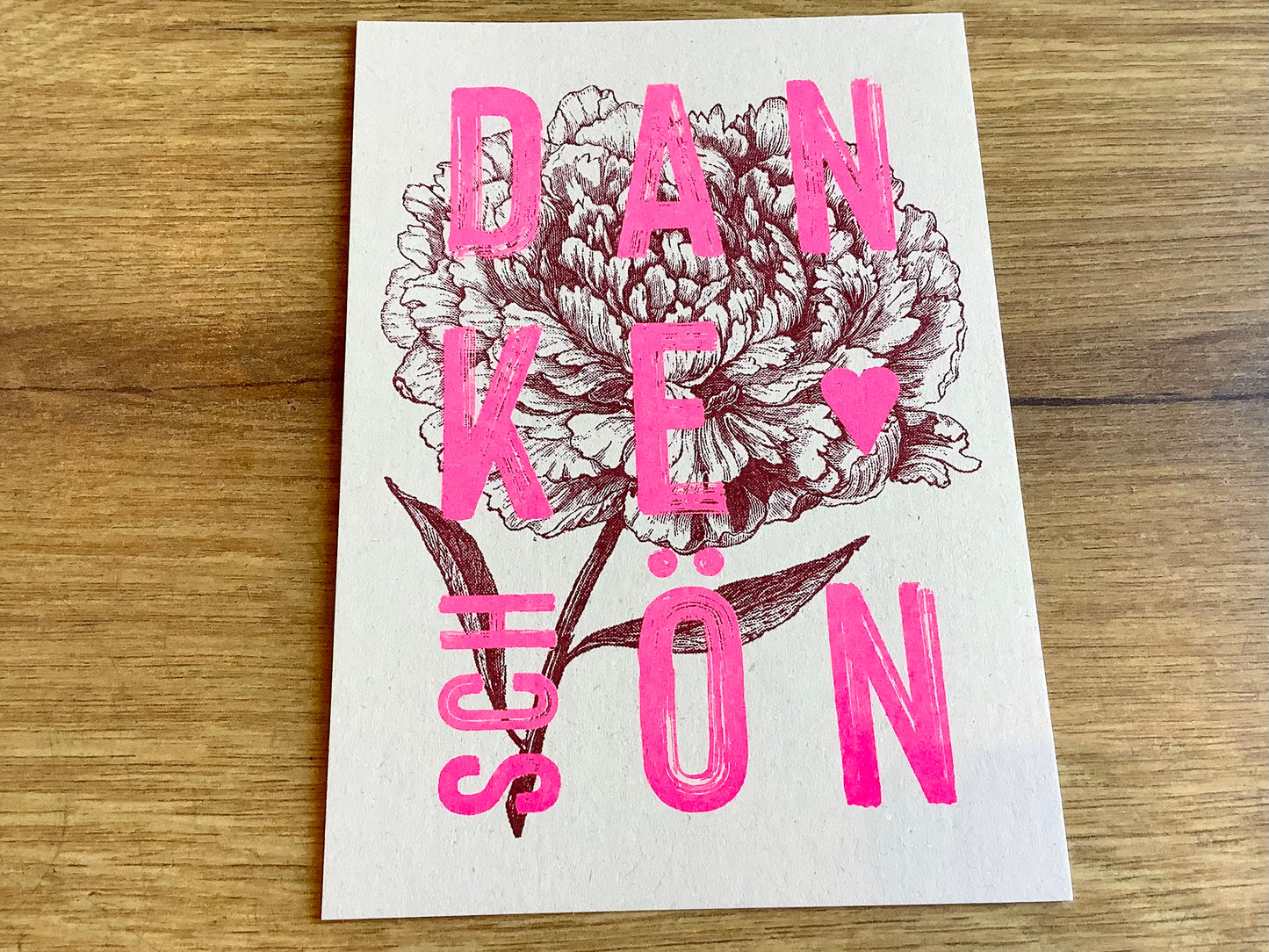 Postkarte Dankeschön (Togethery)