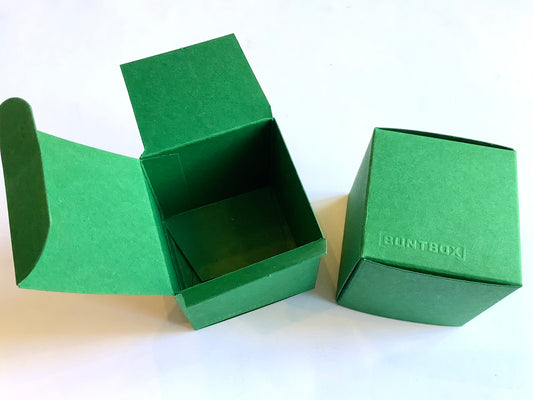 Buntbox Cube 5x5x5cm Würfelschachtel dunkelgrün
