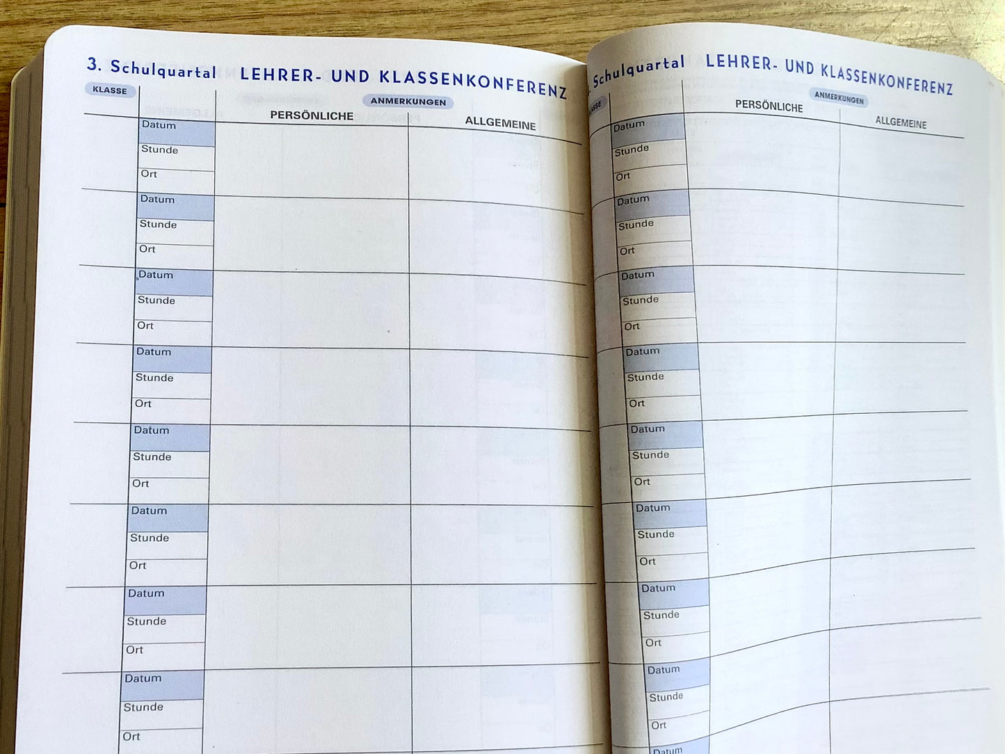 Schulkalender Green Tageskalender 1T/1S 12x17cm 25/26°