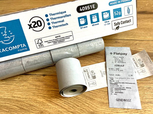 Bonrollen ec Safe Contact 57mm 18m 4cmØ 5St.