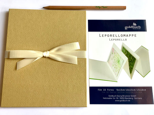 Foto-Leporello Natur beige (Goldbuch)