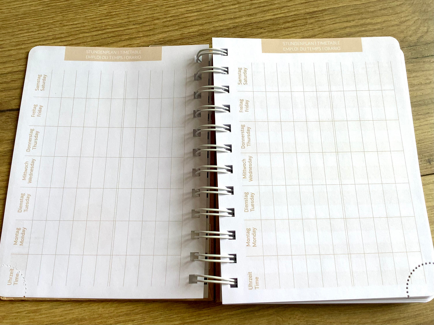 Tageskalender A6 Leaf 2025/2026