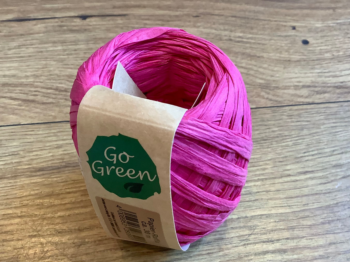 Geschenkband Paper Raffia 30m gogreen