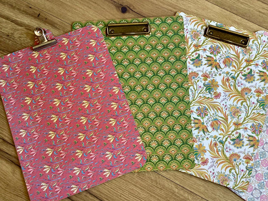 Klemmbrett A4 bunt Sasson