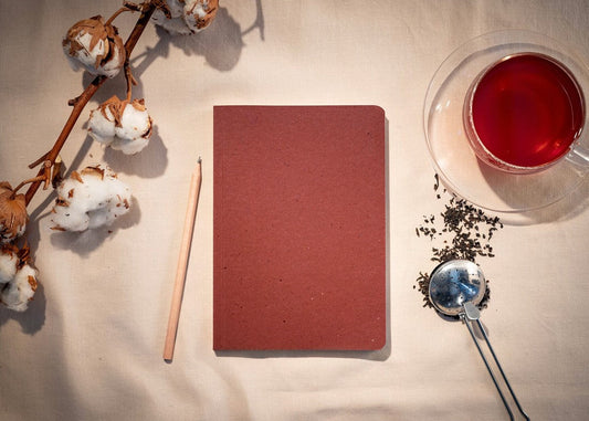 Notizbuch A5 gebunden Sigel Re-Upcycling vegan°