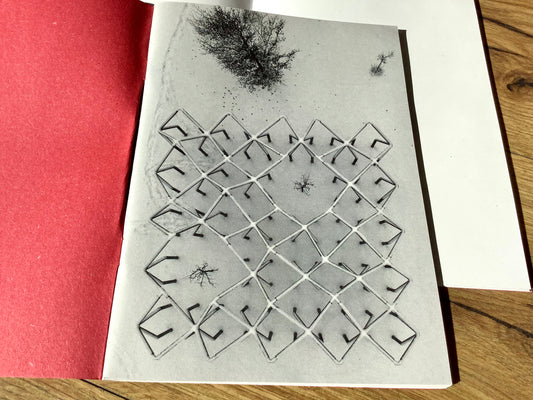 Rotes Notizheft A5 innen blanko