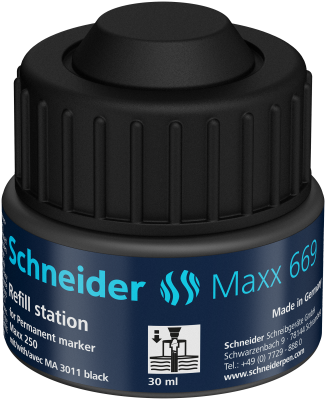 Refill 669 für Maxx 250 schwarz perm. 30ml
