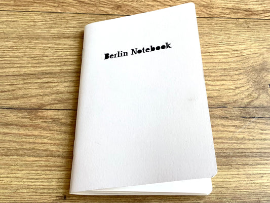 Berlin Notebook undatierter Kalender A6 pastell°