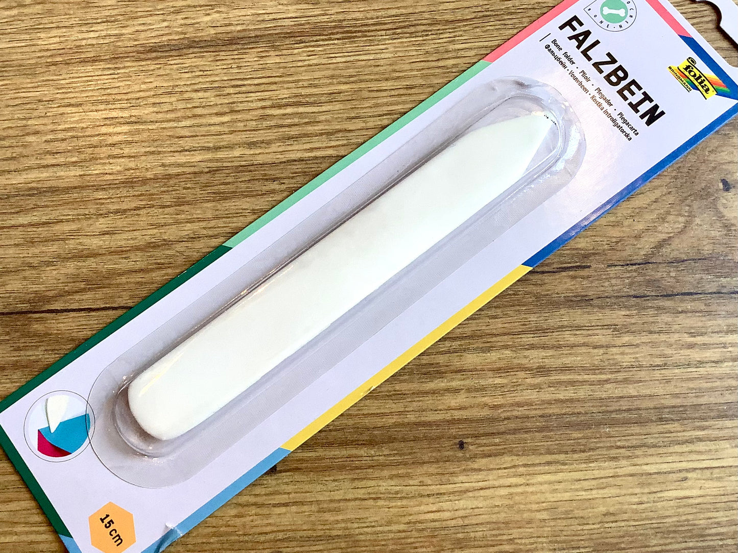 Falzbein 15x2cm Folia
