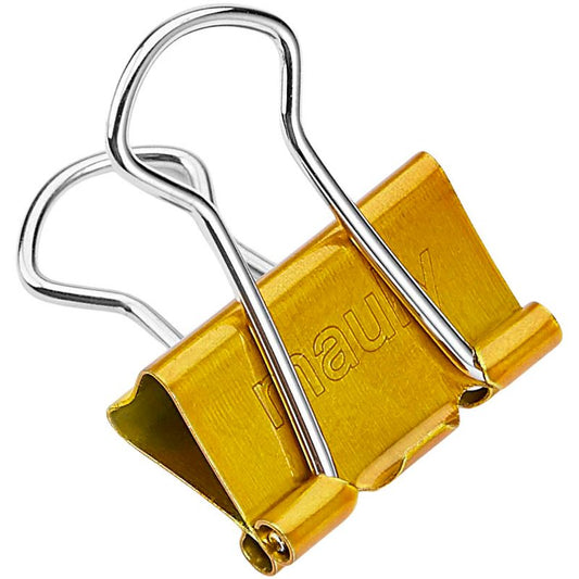 Foldback Clip 12x 19mm gold