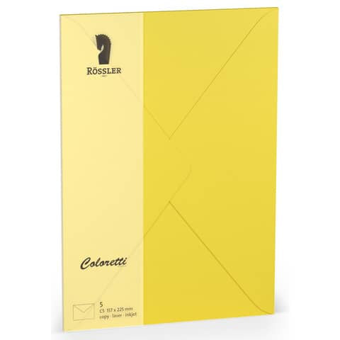 C5-Kuverts 5 St Spitzklappe Rössler nk°