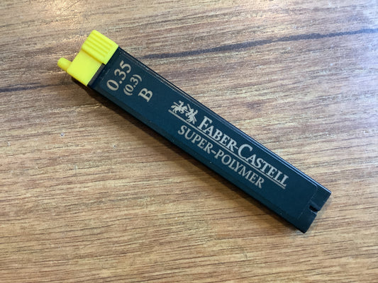 Feinminen 0,3mm B Grafitminen 12St. Faber-Castell 0,35