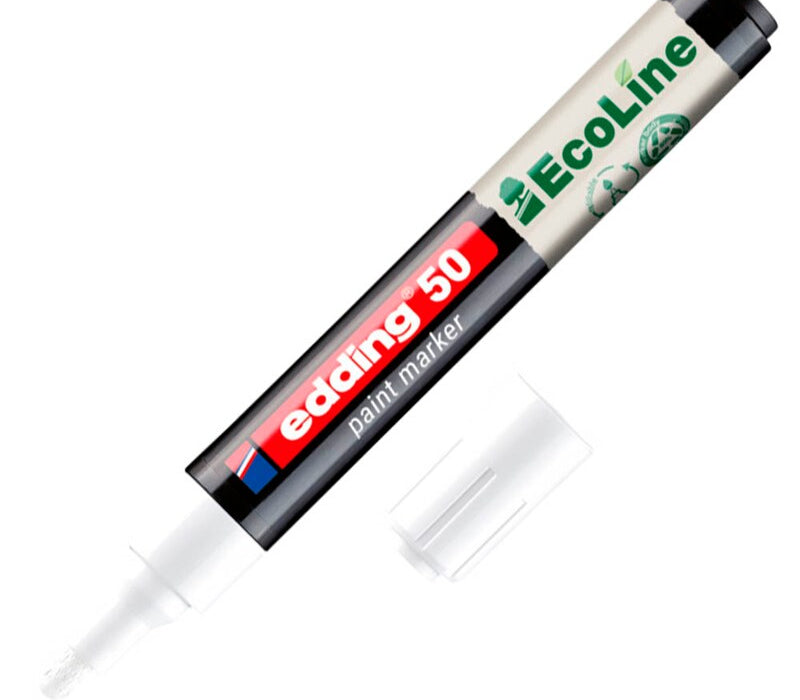 Nachfüllbarer Lackmarker in weiß