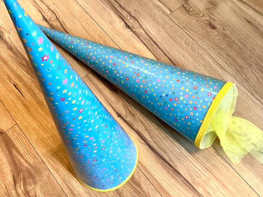 Schultüte 70cm Sternlis blau (MarpaJansen)