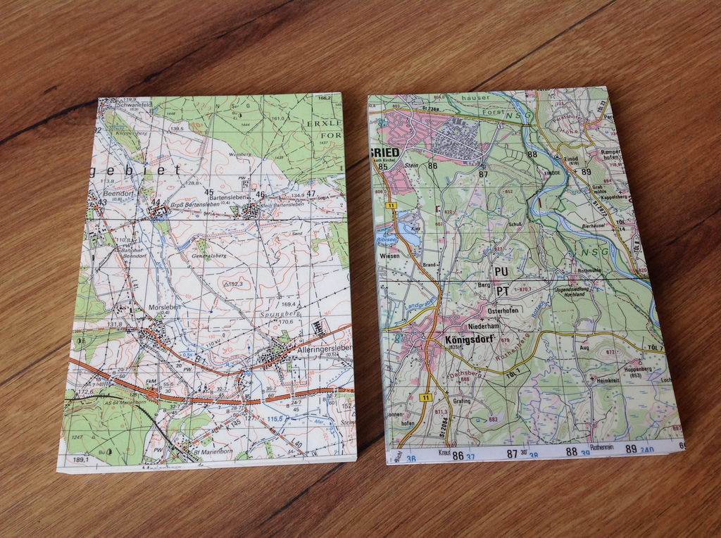 DRP A4 Landkarten 10 Bl. Direktrec. - Polly Paper
