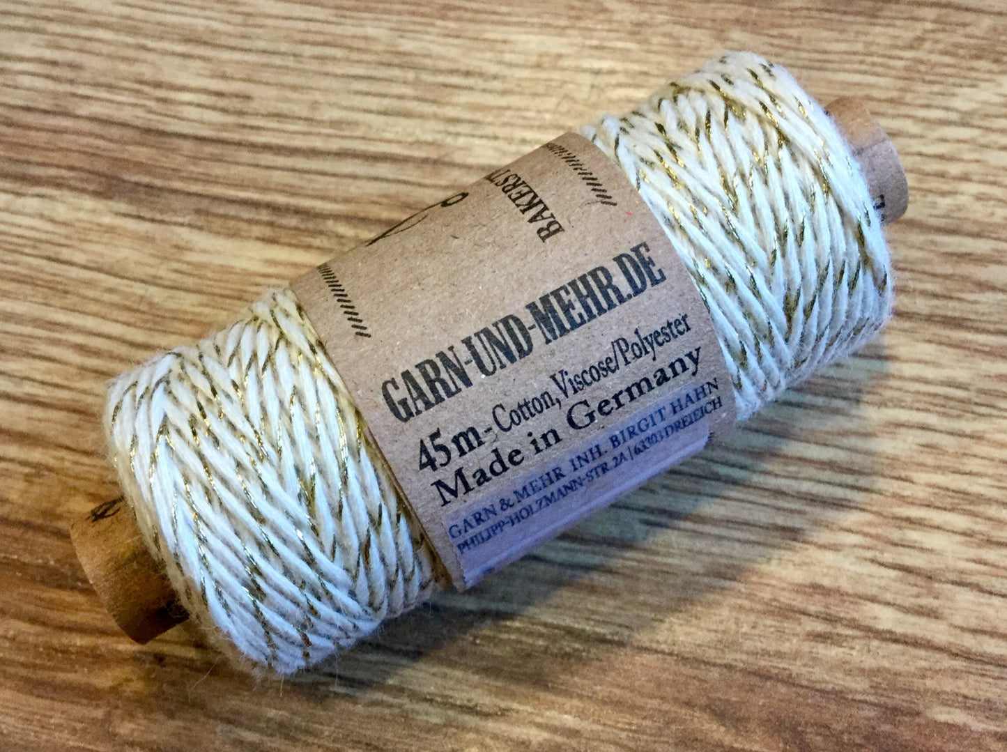 Deko-Garn Zwirn 45m Schnur°