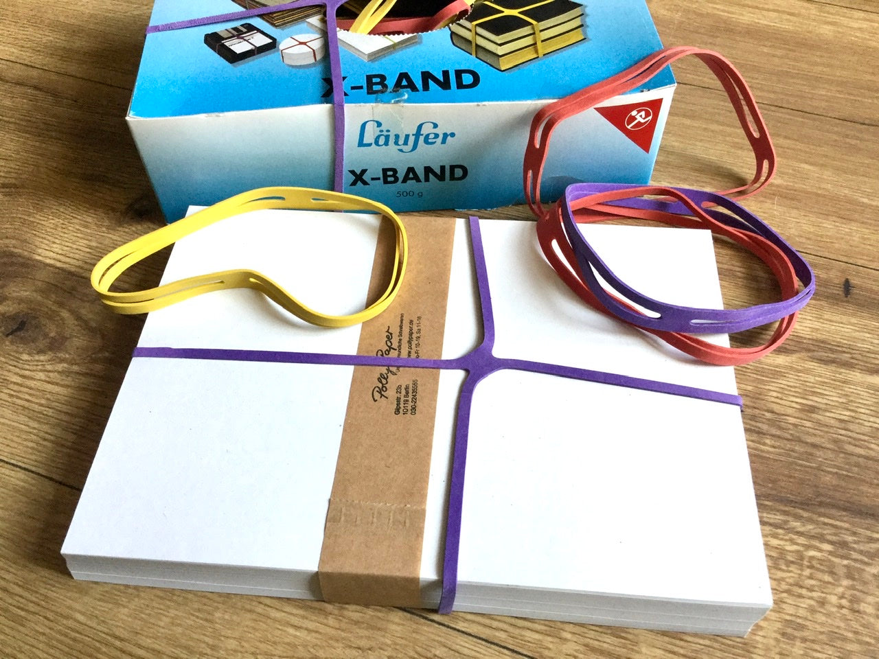 x-Gummi 150x11mm Läufer X-Band Box 30g