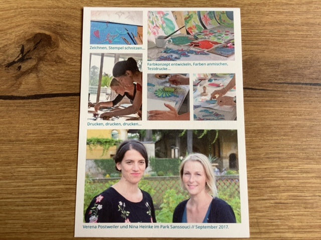 Postkarten-Set 6 Blumen Friedrichs Garten°