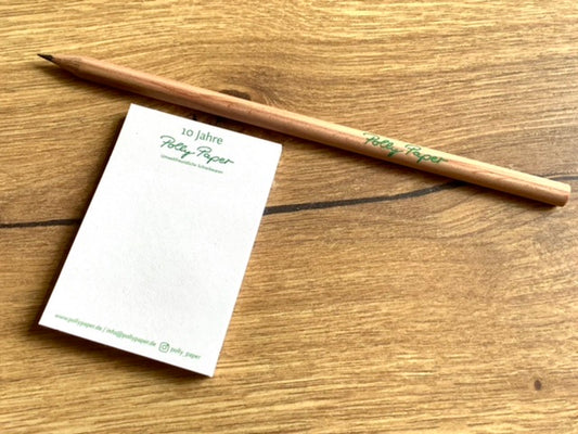 Haftnotizen Polly Paper 7x5cm weiß