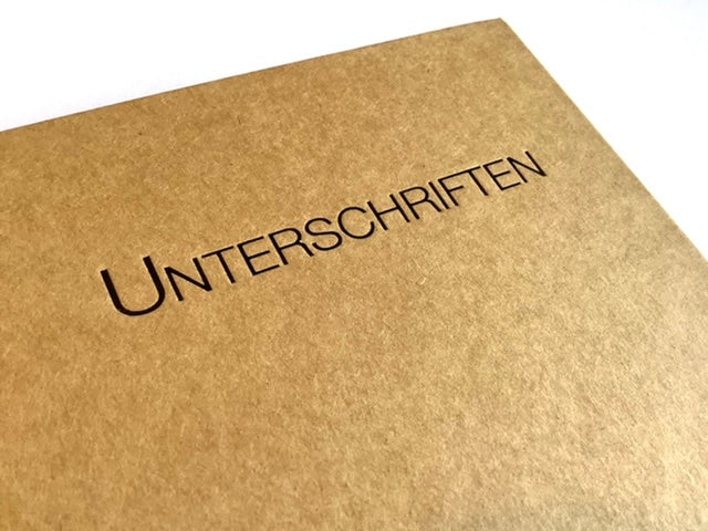 Unterschriftenmappe Pur A4°
