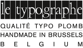 C6-Kuvert (le typographe)°