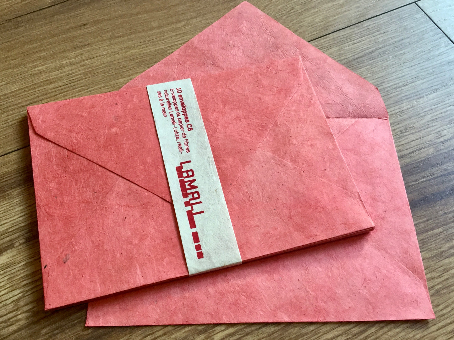 C6-Kuverts 10St. Nepalpapier Lamali°