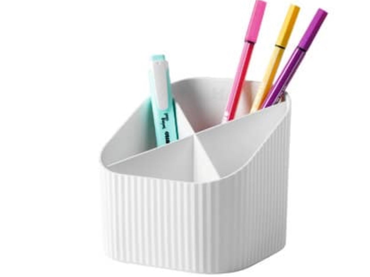 Stifteköcher Recycling PP weiß HAN