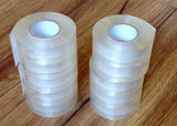 Klebeband glasklar 10 Rollen 19mm x 33m - Polly Paper