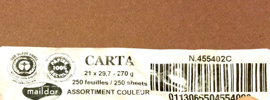 Fotokarton A4 braun 270g°