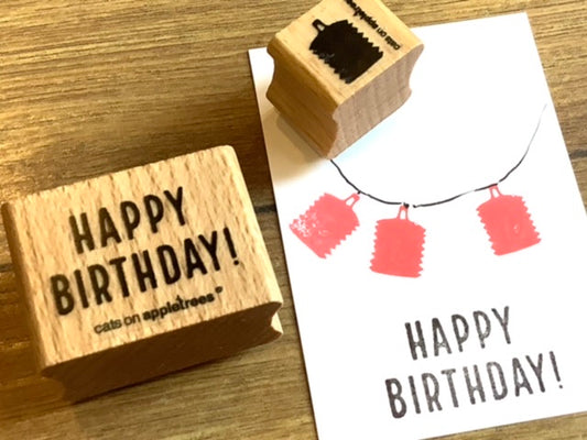 Stempel HAPPY BIRTHDAY 1 (Cats on ap.)