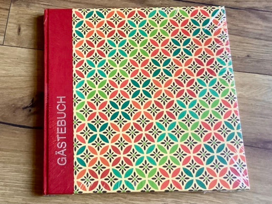 Gästebuch Retro 22x22cm
