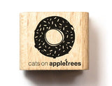 Mini-Stempel Meisenring (Bagel) Cats on appletrees)