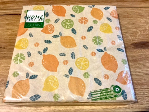 Servietten Limonade 100% Recycling