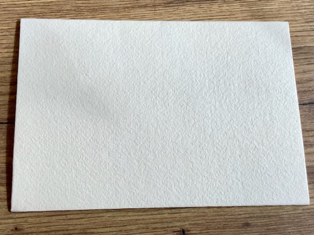 B6-Kuvert Bütten creme Rustic l'Oliver